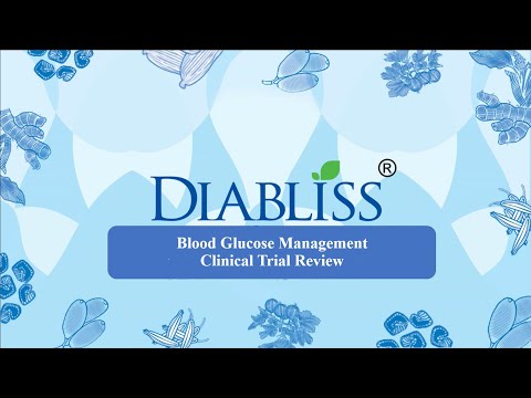 Diabliss Herbal Water for Blood Glucose Management  Clinical Trial Summary - video from Diabliss