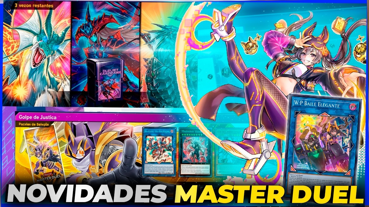 O NOVO DECK DO MAGO NEGRO CHEGOU! I:P + S:P JUNTAS EM CARTA INSANA, NOVO ANIME NO MODO SOLO E MAIS!!