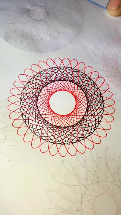 The Make Is Spirograph Art | #shorts #Atik_official #art