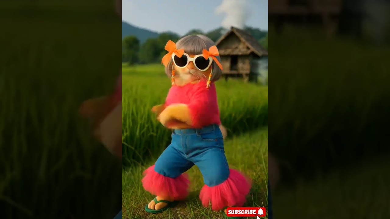 ชุดสวยไหมล่ะ#แมวน่ารัก ##cat #funny #amazing #แมวส้ม #pets #funnycomedy