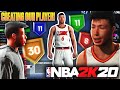 CREATING OUR PLAYER! THE ULTIMATE PLAYMAKER! NBA 2K20 MYCAREER EP.1
