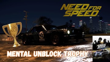 NFS 2015 - Mental Unblock Trophy (PS4)