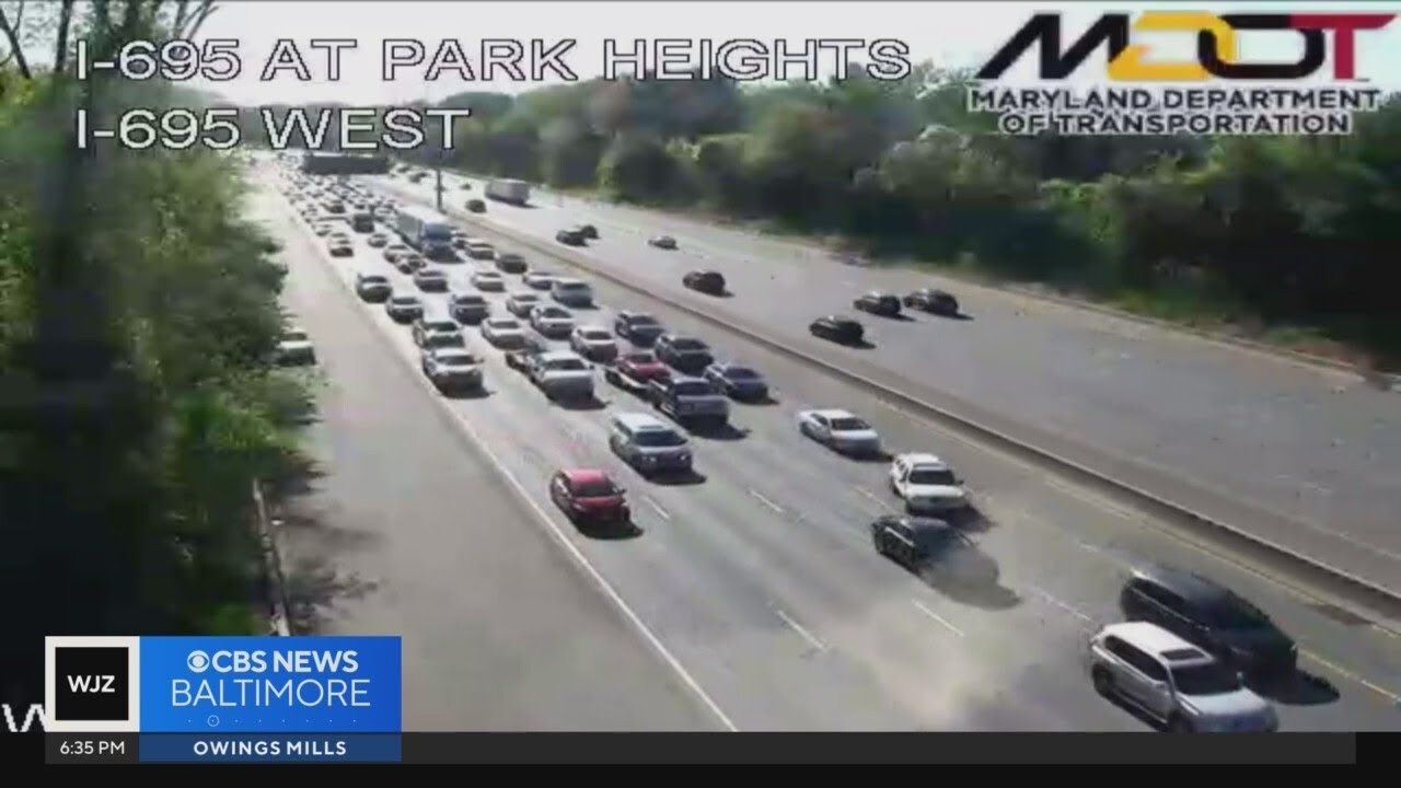 Baltimore SWAT officer killed in crash on I-695 - YouTube