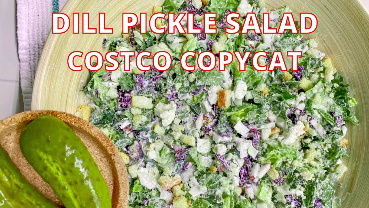 Dill Pickle Salad (Costco Copycat Taylor Farms) Recipe
