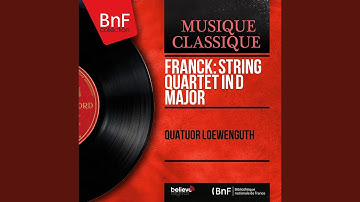 String Quartet in D Major: II. Scherzo. Vivace