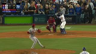 Chris Taylor’s Amazing Home Run to Win Wildcard Game!!!! Dodgers vs Cardinals