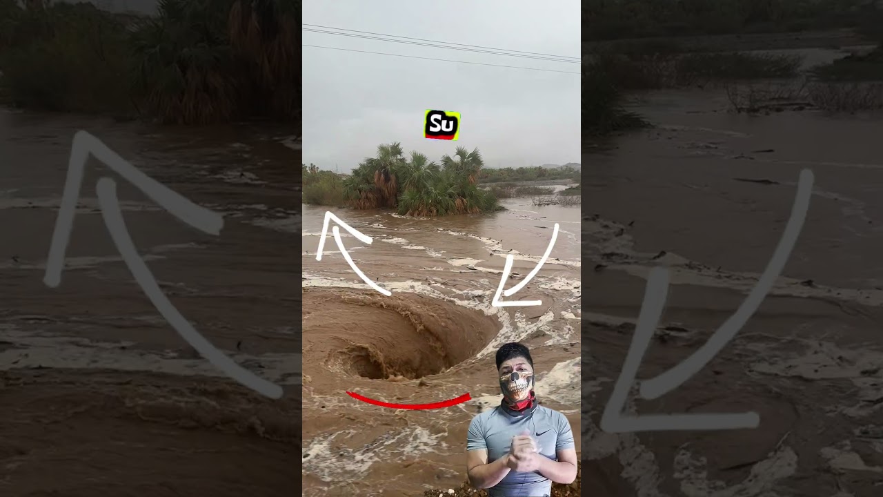 El peligro de los remolinos de agua 