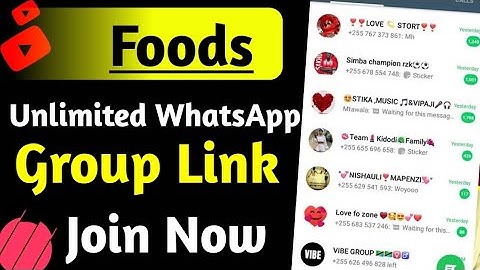 How to join whatsapp group | Foods Unlimited WhatsApp Group Link | Cooking WhatsApp Group Link