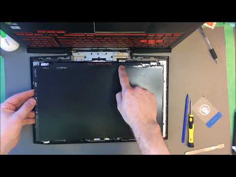 Laptop Screen Replacement / How To Replace Laptop Screen HP OMEN 15-ce020ca