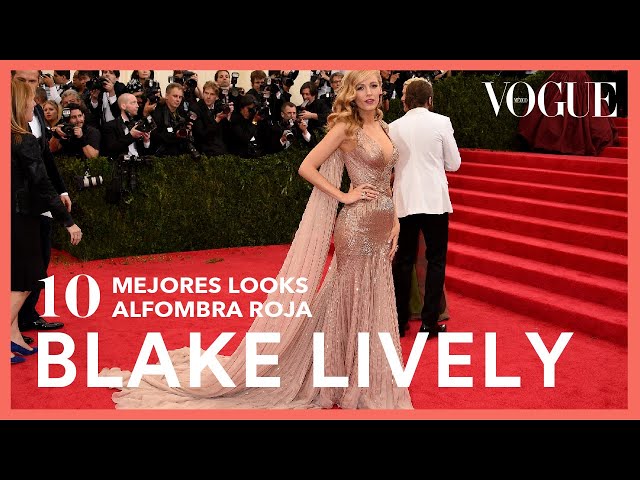 Blake Lively y sus 10 mejores looks sobre la alfombra roja 