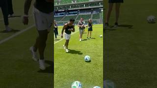 Ishowspeed Shows Off His Football Skills