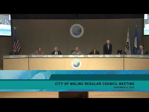 City Council Regular Meeting November 13, 2023
