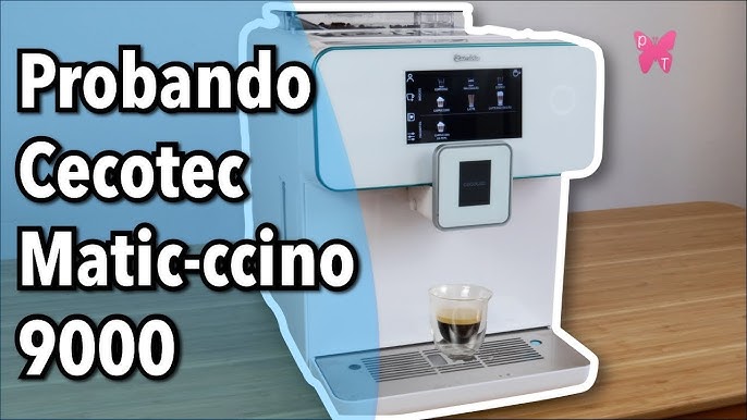 Cecotec Power Matic-ccino 8000 Touch Serie Nera Cafetera Superautomática -  PlanetOutlet - Tienda Outlet de Tecnología