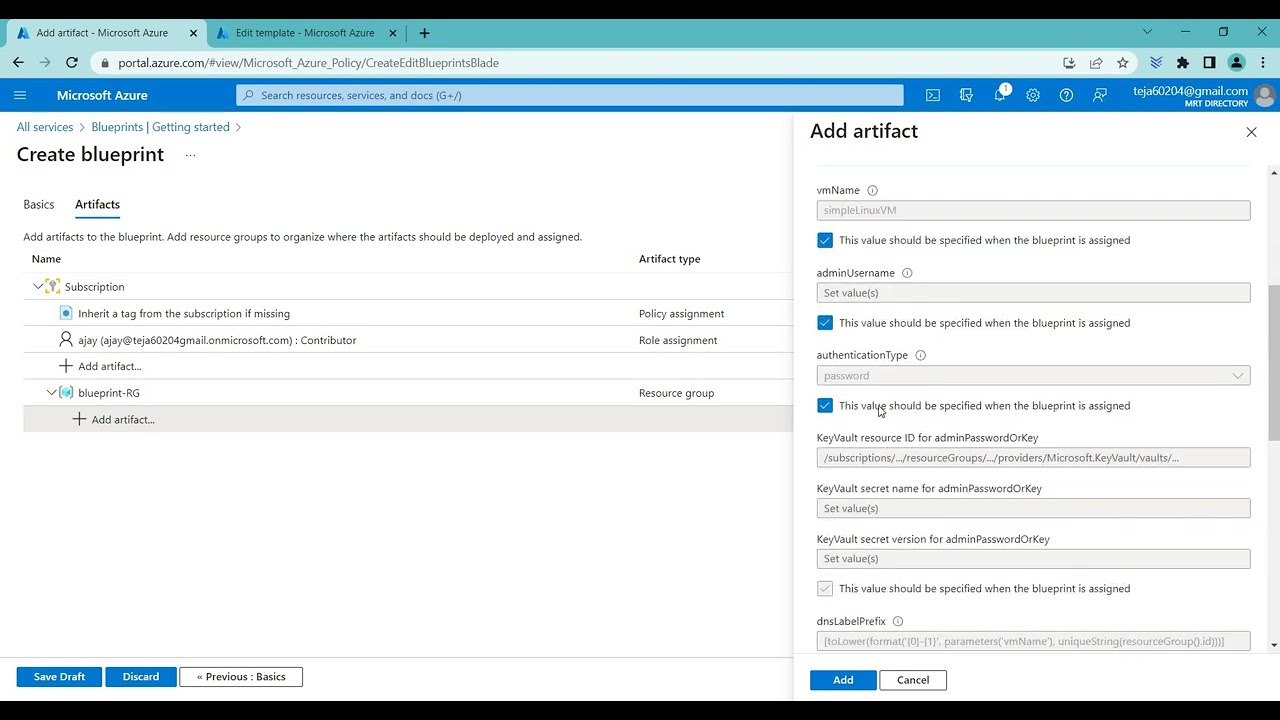 Azure Blueprints: Streamlining Cloud Resource Deployment and Governance ||microsoft azure