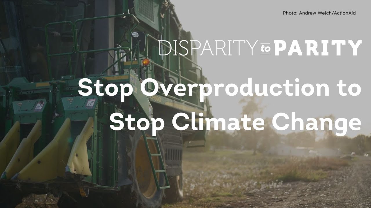 Disparity to Parity: Stop Overproduction to Stop Climate Change