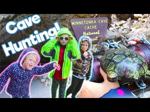 Cave Hunting for Clues From Mr. E On Our Road Trip Adventure!