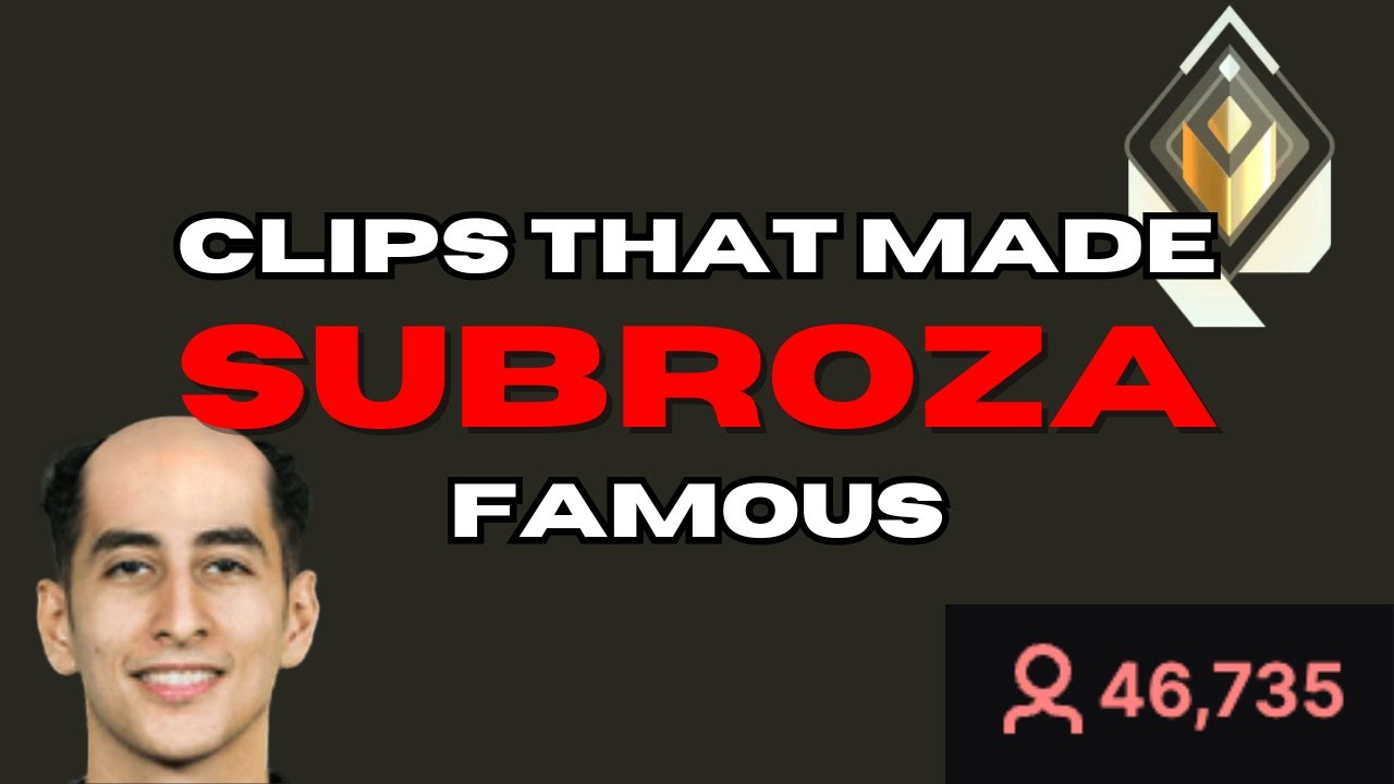 clips that made Subroza famous (Valorant)