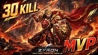 30/5/17 MINSITTHAR MONSTER MVP! | Minsitthar Best Build 2026 | MLBB