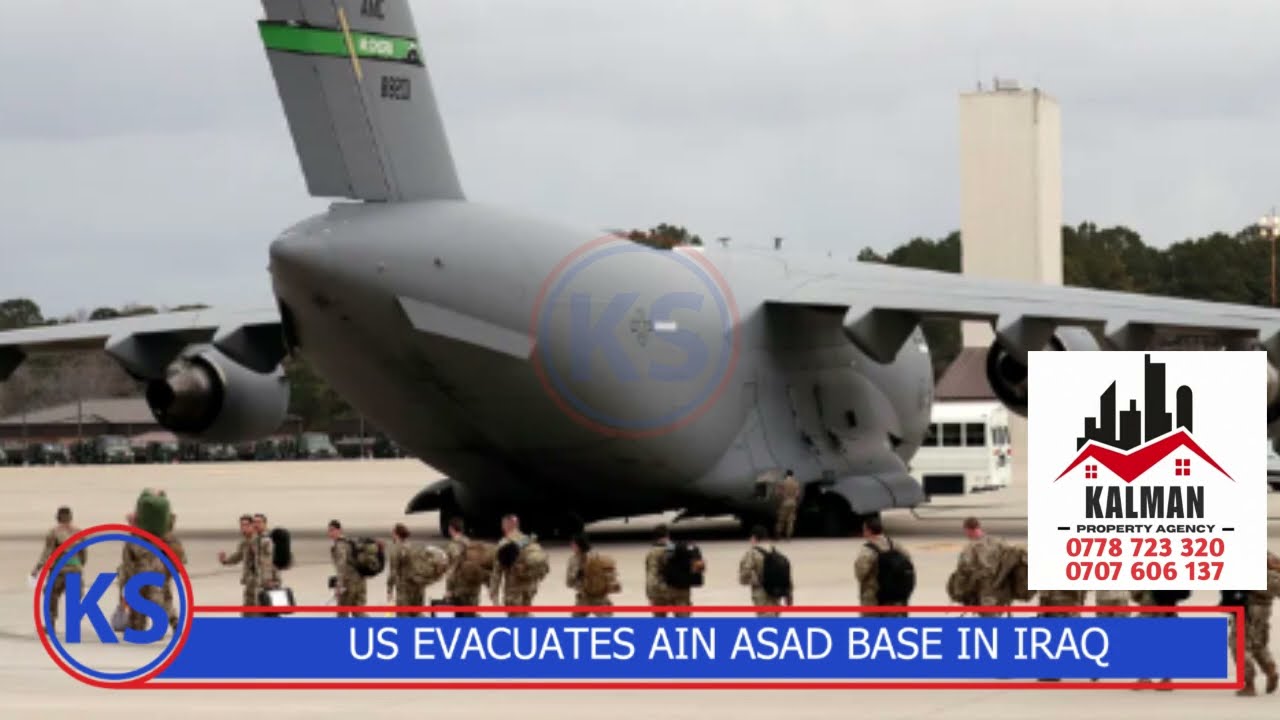 Amagye Ga America Gadduse Mu Ain Asad Base, Enkambi Bajiddizza Amagye Ga Iraq.