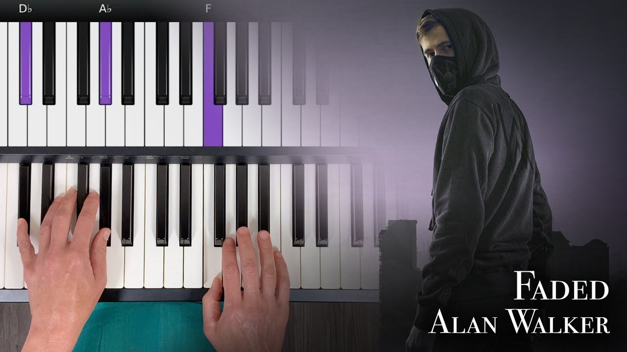 Alan Walker - Faded - Piano Tutorial - YouTube