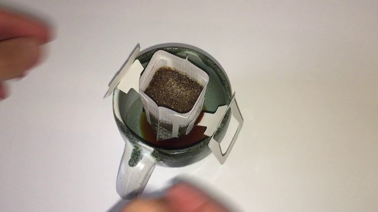 How to use coffee bag drip Perked filters - YouTube