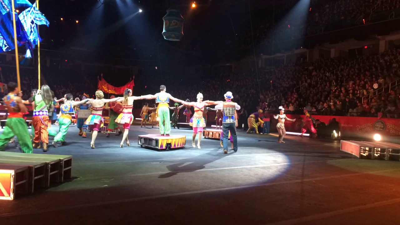 Ringling Circus Xtreme, fast motion