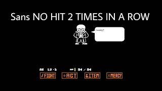 Sans No Hit 2 TIMES IN A ROW (Undertale by Toby Fox, Godhome Mod by Sil Games)