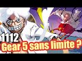 Le gear 5 de luffy trop puissant  la fin de la tension sur egghead one piece 1112