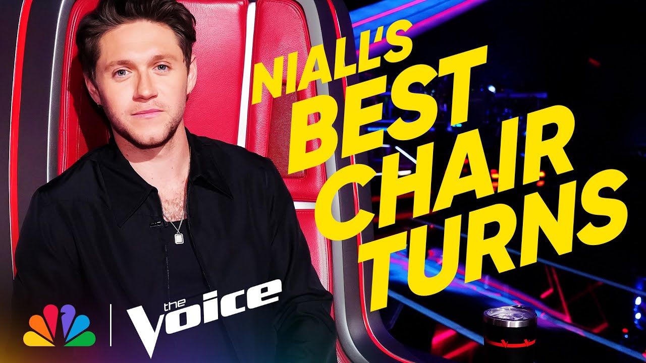 ⁣Niall Horan's Best Blind Audition Chair Turns | The Voice | NBC