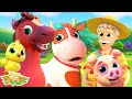 Old Macdonald Rhyme - Farm Animal Learning Song for Kids by Zoobees