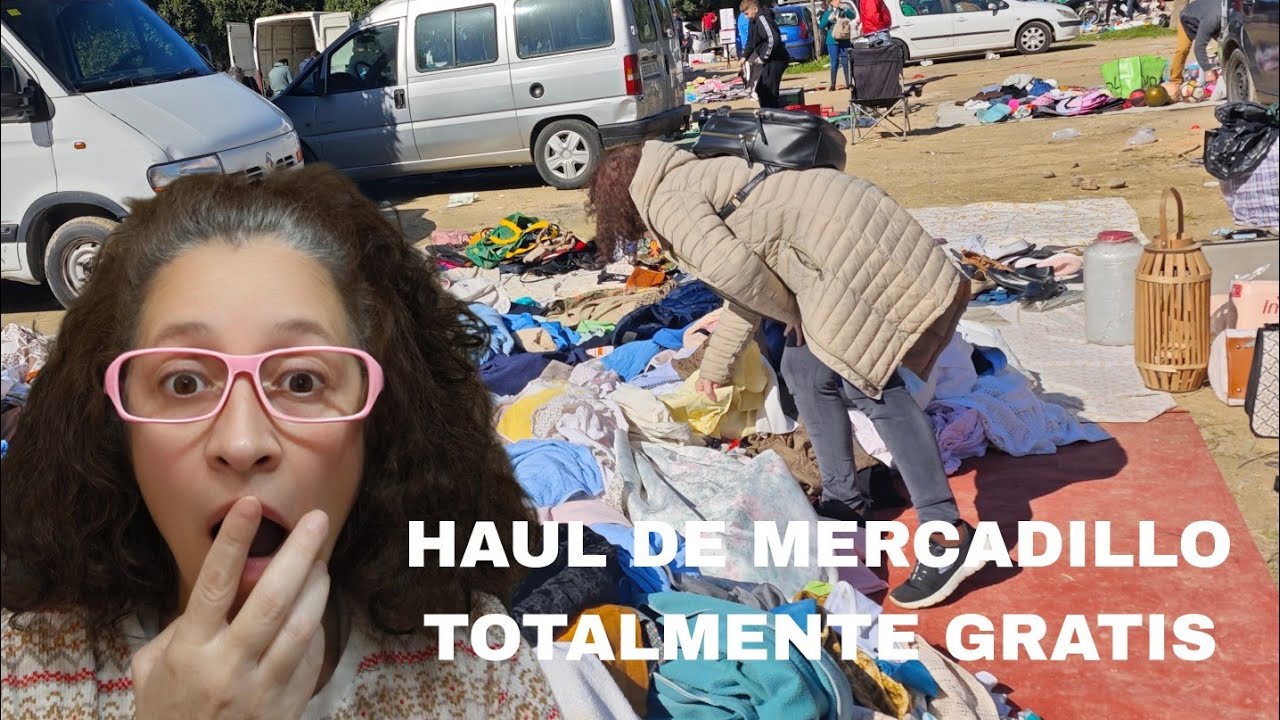 😱✨Haul Increible Todo GRATIS en el Mercadillo 👉🏼 me llevé lo que nadie vio