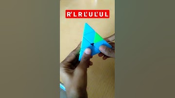 Pyraminx case 3 ( The Right eye). #shorts #cube #pyraminx #Cuberji#Therighteye