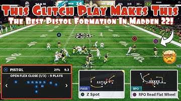 This Glitch Play Makes This The Best Pistol Formation In Madden 22!