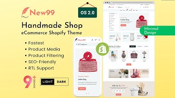 New99 - Handmade Shop Shopify Theme OS 2.0 (Demo Review)