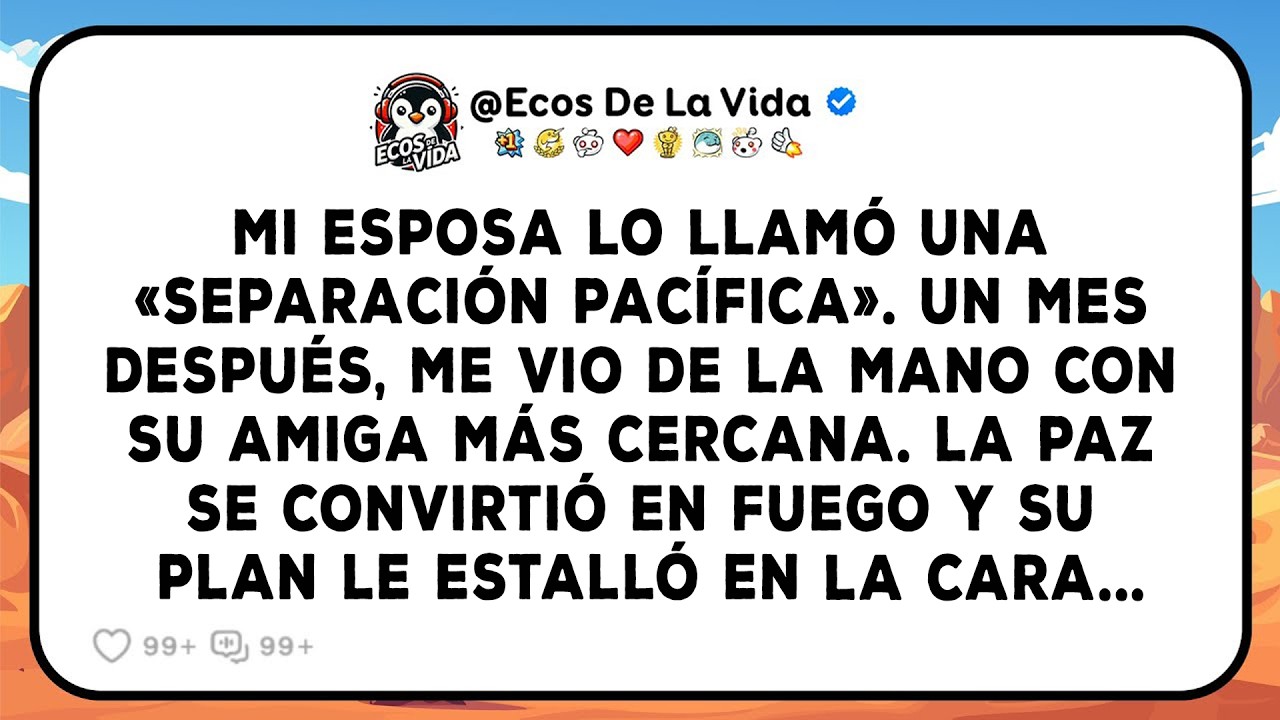 Mi Esposa Lo Llamó Una Separación Pacífica Hasta Que, Un Mes Después, Vio Quién Caminaba A Mi Lado.