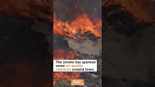 Day 2 of the Mesa mulch fire
