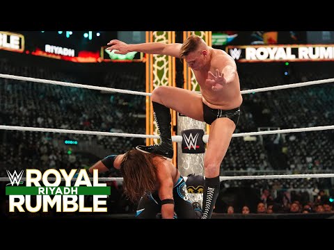 AJ Styles Vs Gunther Royal Rumble 2026 Highlights 