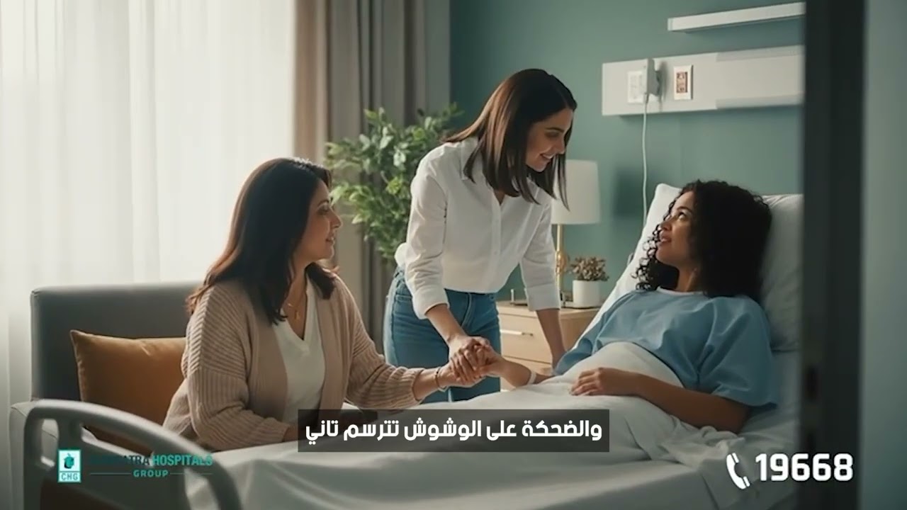 مجموعة مستشفيات كليوباترا معاك في اللحظة الي بتفرق