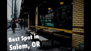 Asian American Vlogger Moving in to a Coffee Shop in Salem Oregon