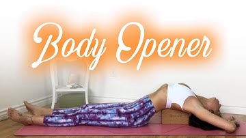 15 Min Yoga Block Poses For General Back Pain & Tension (All Levels Yoga)