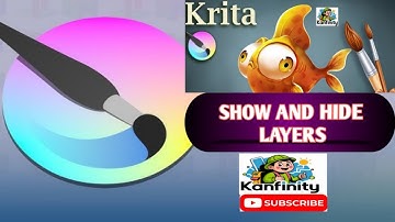 Krita Magic Trick! 😲 Instantly Show & Hide Layers Like a Pro! #Shorts