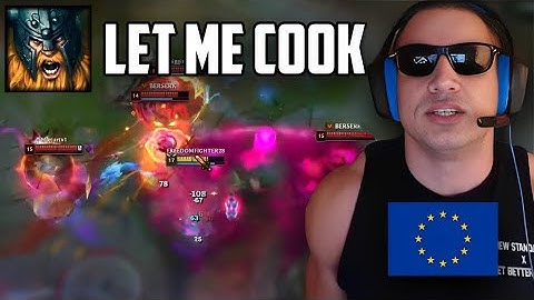 TYLER1 COOKS IN EU DIAMOND | TYLER1 EU