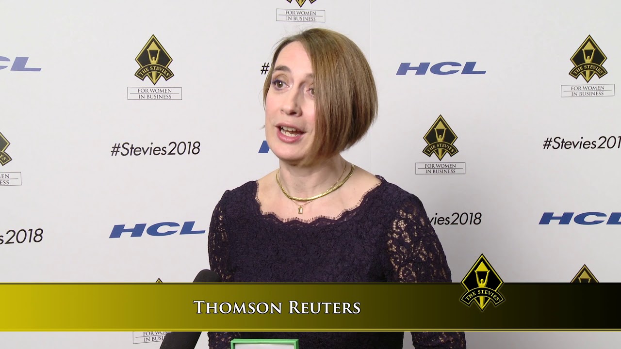 Thomson Reuters wins in the 2018 Stevie® Awards for Women in Business ...
