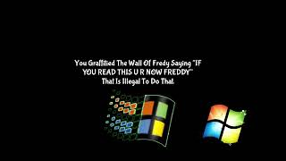 Evil Windows 7 Gets Arrested For Graffitiing