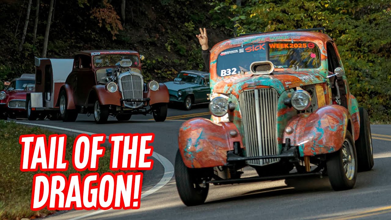 Gassers on Tail of The Dragon! They Said It Couldn't Be Done