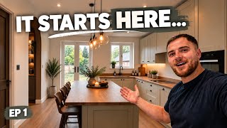 Our BIGGEST Transformation Yet… Kitchen, Pantry & Downstairs Toilet | Ep.1