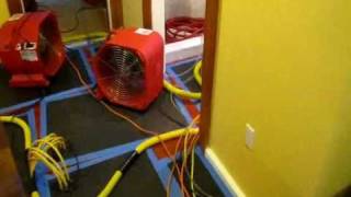 How To Dry Wet Walls, Hardwood Floor Drying, Water Damage Acton Concord Sudbury Harvard Ma
