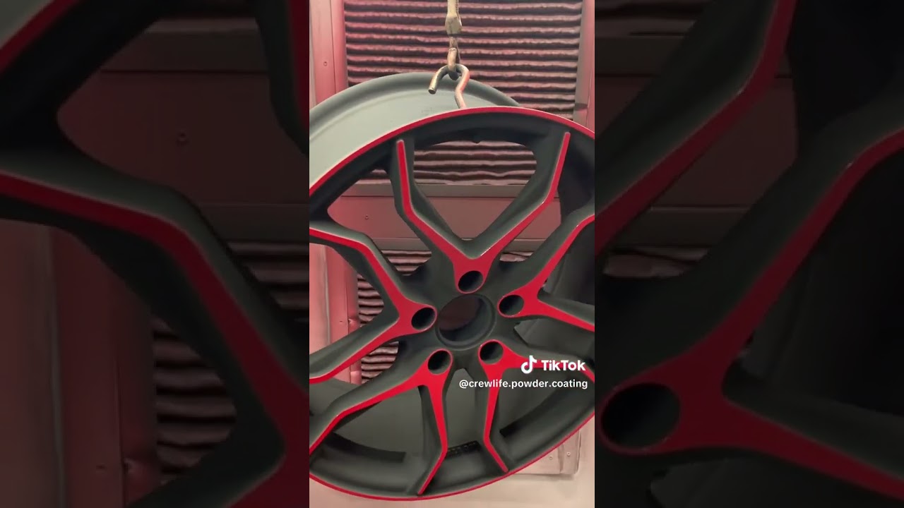 Slingshot OEM wheels in Super Mirror Red and OEM Black by