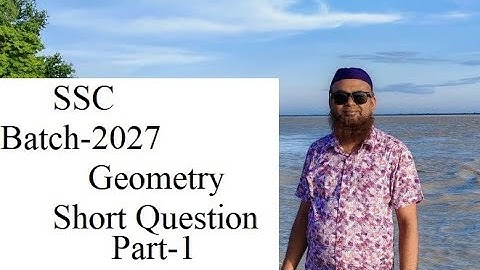 SSC । Geometry । Part-1। Learn with Tareq sir । Matrix Coaching Center Pabna।