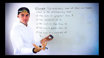 Math 1228 (Western University) - Probability Word Problems dealing with Throwing Dice
